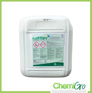 label extra glyphosate contractor rattler litre strength pack